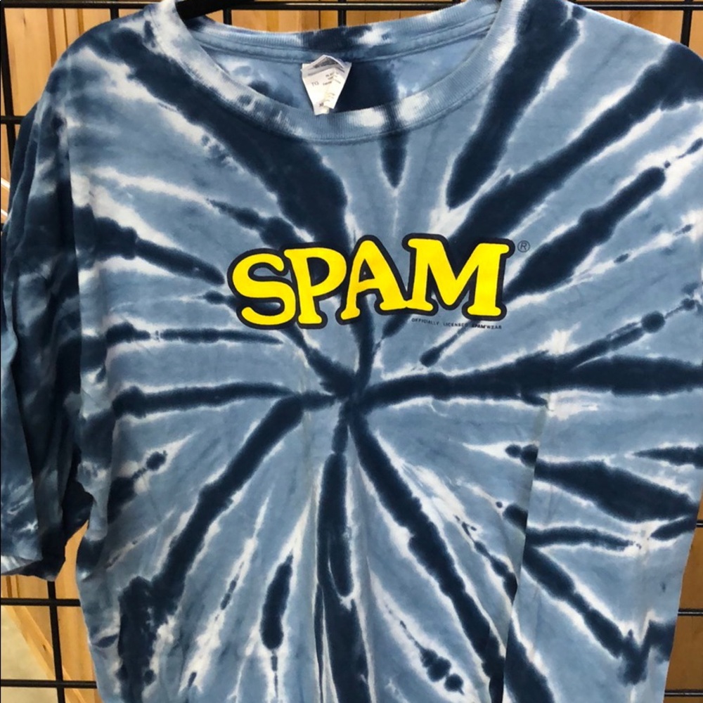 SPAM Tie Dye T shirt xl